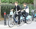 AUG 22ND - LIAM AND LOUIS RIDING BIKES - one-direction photo