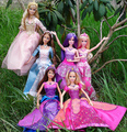 Barbie dolls:Anneliese and Erika,Keira and Tori,Alexa and Liana - barbie-movies photo