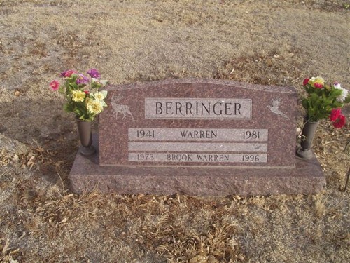  Brook Warren Berringer (July 9, 1973 – April 18, 1996)