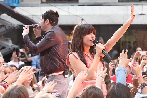  Carly Rae Jepsen performs on NBC's "Today" NYC, 23 August 2012