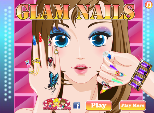  Dressup24h - Glam Nails