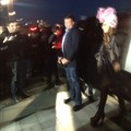 Gaga arriving at her hotel in Stockholm - lady-gaga photo