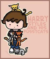 Hazza and all his Pussy cats 