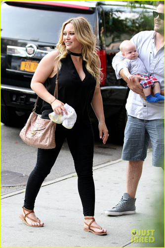 Hilary - Out and about in NY - July 15, 2012
