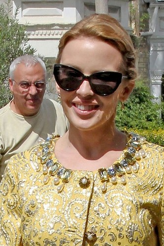 Kylie Minogue in London [August 2, 2012]