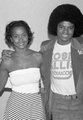 MJ AND MISS UNIVERSE PENNY COMMISSIONG  - michael-jackson photo