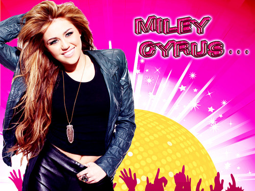  Miley Exclusive achtergronden door DaVe !!!