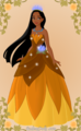 Pocahontas as Tiana - disney-princess photo