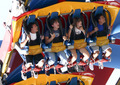 Prince Jackson and Paris Jackson with their cousins Johnathan and James at Six Flags NEW AUGUST 2012 - paris-jackson photo