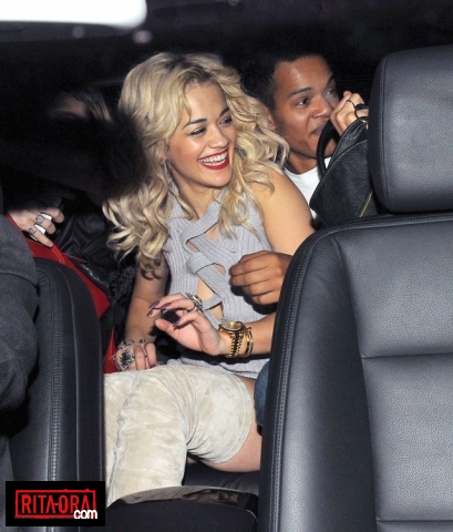 Rita Ora - Leaving Mahiki night club in London - August 22, 2012