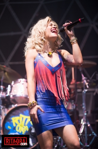 Rita Ora - The Arena Stage on day 2 of the V Festival at Hylands Park - August 19, 2012