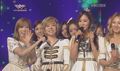 SNSD<3 winning ANOTHER award for their new song "The Boys" on Music bank - random photo
