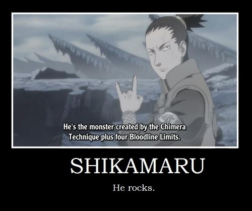  Shikamaru rocks :D