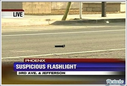  Suspicious Flashlight