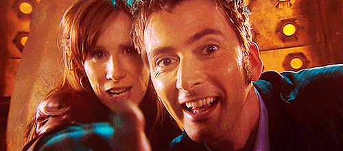  The Doctor and Donna: 'Who's he?'