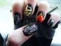 'The Hunger Games' nail art <3 - the-hunger-games photo