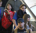 Blanket Jackson, Prince Jackson and Paris Jackson at the airport ♥♥ - paris-jackson photo