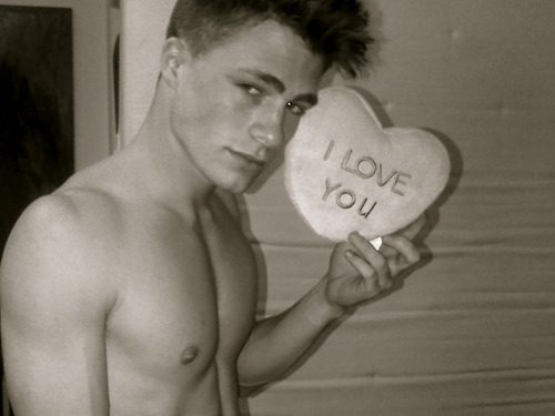  Colton "I Amore You" 100% Real♥