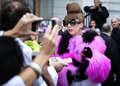 Gaga leaving her hotel in Stockholm - lady-gaga photo