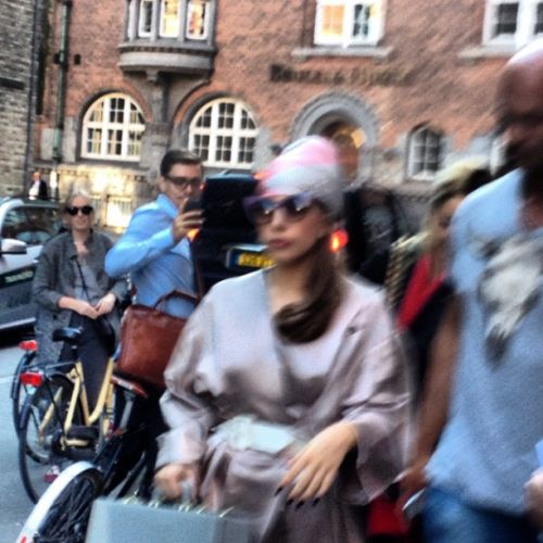  Gaga out in Copenhagen