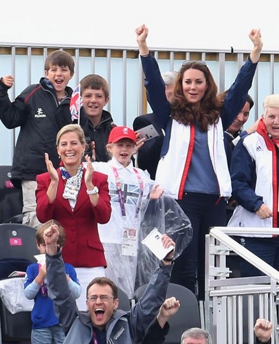  Kate @ the 2012 लंडन Paralympics rowing event (September 2)