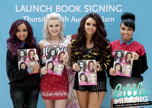  Little Mix at a signing for 'Little Mix : Ready To Fly' at Waterstones in Greenhithe - 30/08/12.