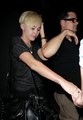 Miley Cyrus -  Leaving Billy Ray's Concert In West Hollywood. [31/08] - miley-cyrus photo