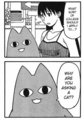 Why are you asking a cat? - manga photo