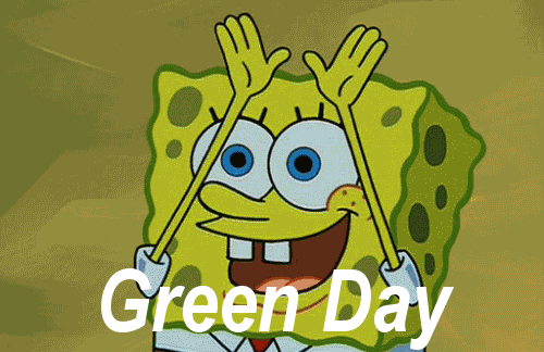 spongebob likes Green Day - Green Day Fan Art (32030461) - Fanpop