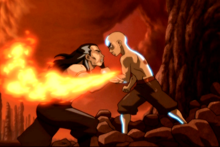 Do you think Aang thought like a "mad genius" when fighting Ozai?...