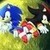 Sonic and Shadow are both supersonic hedgehog so they have the same speed