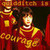  the Hogwarts Qudditch sports uniform in the pelikula with house crests