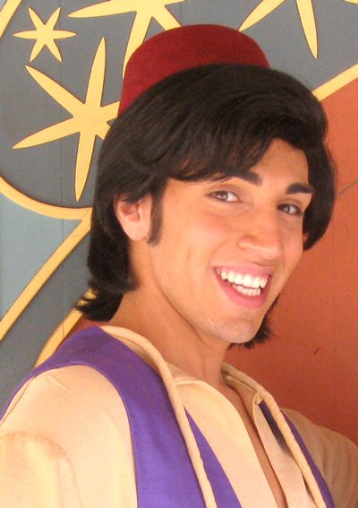 Aladdin Shirtless