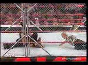  Who did Tara/Victoria defeat in her first Steel Cage Match?