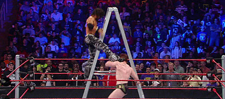  Who won the ladder match between John Morrison and Sheamus at TLC 2010?