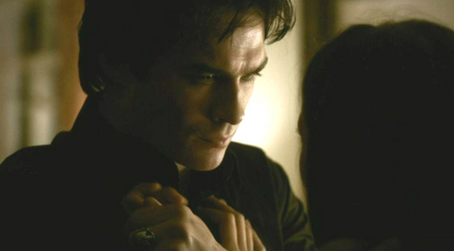 "He doesn't want to feel. He wants to be hated. It's just easier that way." Stefan or Elena?