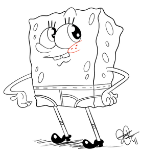  What's the name of the underwear SpongeBob wears on a daily basis?