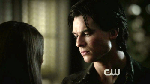  Damon: "I thought for one second, that I wouldn't have to feel guilty anymore." Elena: "Guilty for what?" Damon:--