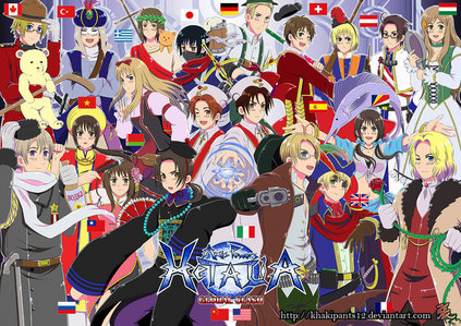 Which Hetalia character is known for saying "Pasta"?