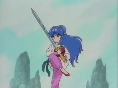  Who was it that told Soun"Ranma's girlfriend from china forced her way in to get back together with Ranma and..." after Shampoo's 1st arrival at the dojo?