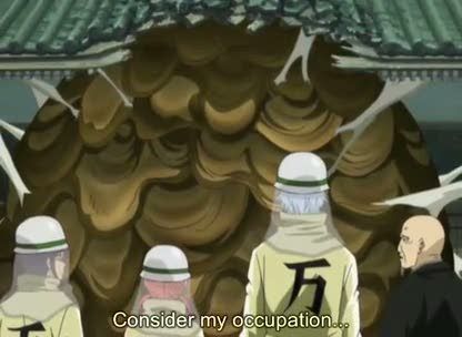  In the sekunde part of episode 185, what fell on the Queen of planet royal jelly?