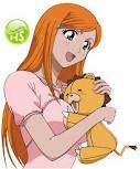 What does Orihime in Bleach, has in common with Mikuru from Haruhi Suzumiya?
(not the obvious staff)