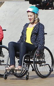  Which episode is prior to "the one where Quinn get's put into a wheel-chair"?