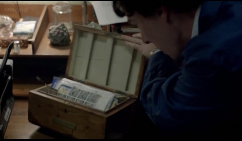  What is Sherlock looking for in this picture?