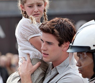 In Catching Fire Gale works in the mines. True or False?