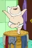  Who saw baby Finn Dancing at the bathroom At episode "Memory is a Memory" ?