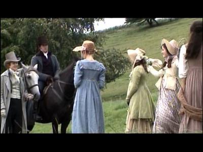  Mr. Darcy and Mr. Bingley can really to ride a horse?