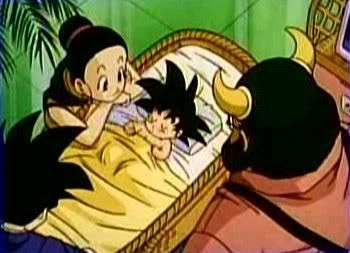 how did goku end up marrying chi chi?