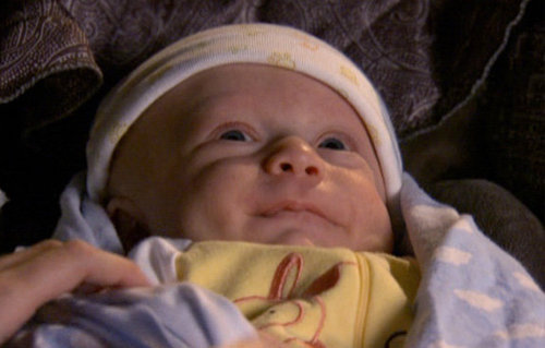  Which actress portrayed the baby's mother in a tv show?