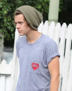 Place that product! Where did Harry get his 'Lover' shirt from?
